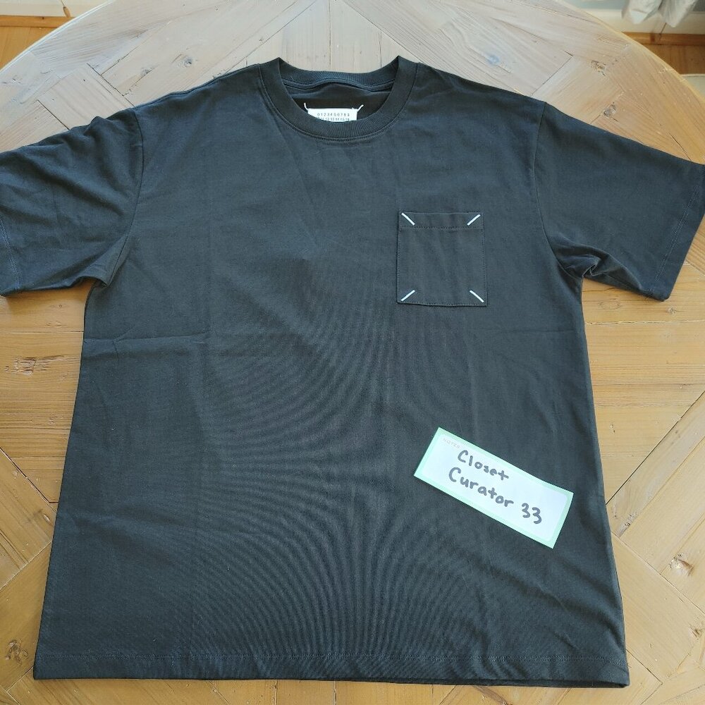 Maison Margiela 4 Stich black t-shirt size XL (New)